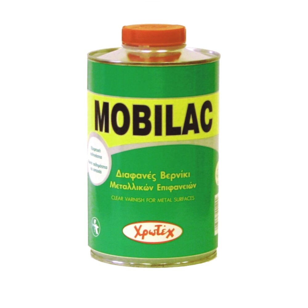 MOBILAC Βερνίκι διάφανο γυαλιστερό μεταλλικών επιφανειών 1lt ΧΡΩΤΕΧ