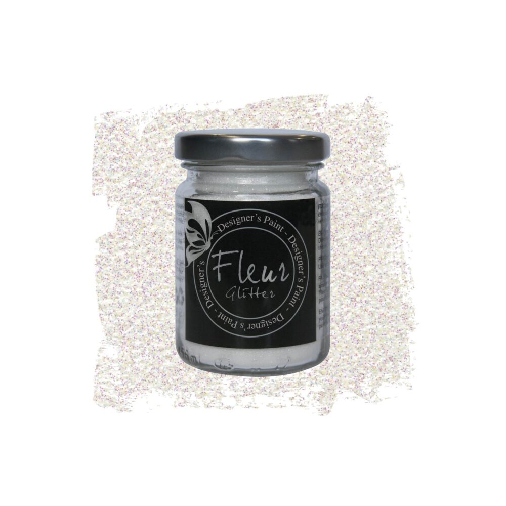Glitter σε σκόνη Fleur Ουράνιο τόξο - white rainbow 90gr