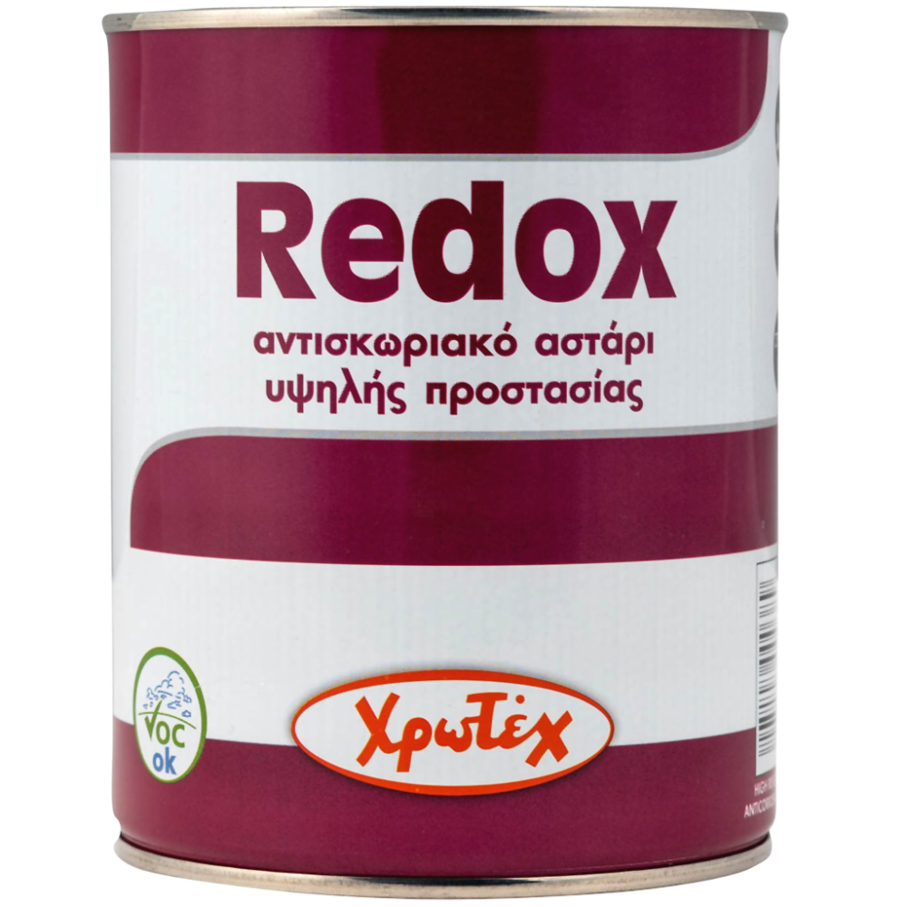 Redox Αντισκωριακό Αστάρι Υψηλής Προστασίας Κεραμιδί 0,75L Χρωτέχ