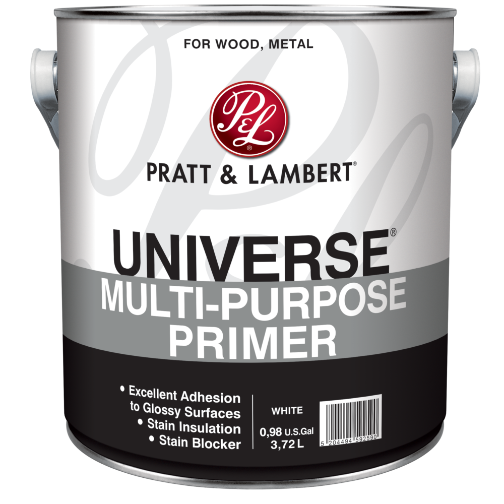 Pratt & Lambert Universe Multi-Purpose Primer - Αστάρι Πολλαπλών Εφαρμογών Νερού Λευκό 0,93L