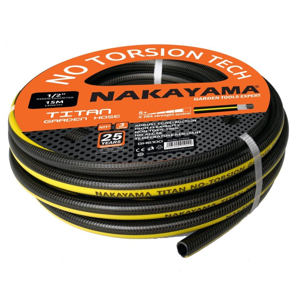 NAKAYAMA GH6400 ΛΑΣΤΙΧΟ TITAN 3 ΕΠΙΣΤΡΩΣΕΙΣ 1/2”
